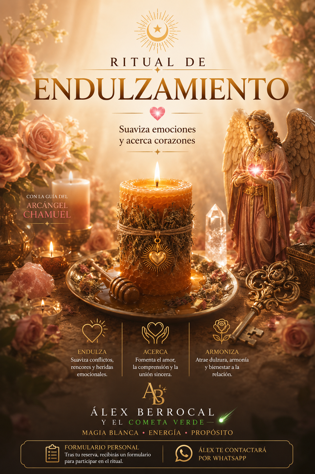 RITUAL ENDULZAMIENTO- Suaviza emociones y acerca corazones