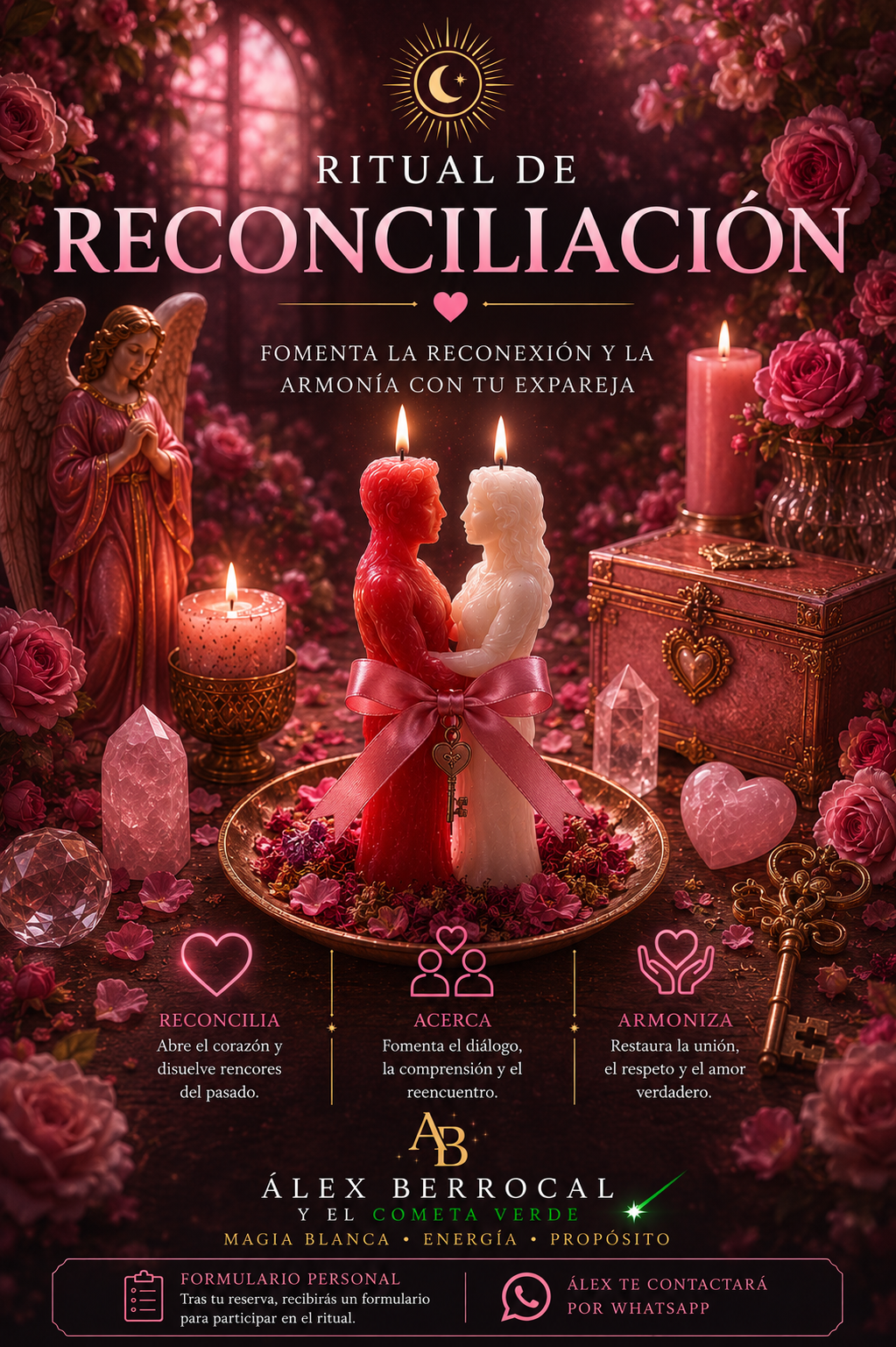 RITUAL DE REENCUENTRO Y RECONCILIACIÓN AMOROSA – Para volver a unir vuestros caminos