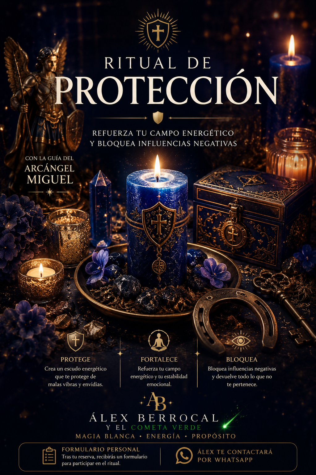 RITUAL DE PROTECCIÓN – Refuerza tu energía y bloquea influencias negativas