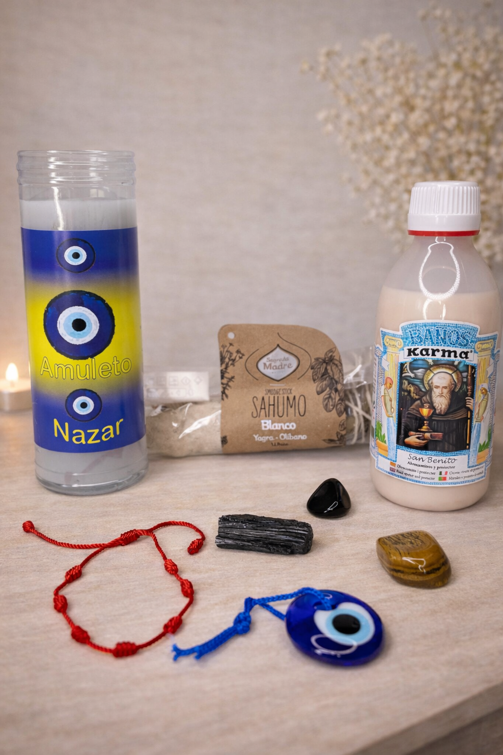 KIT DE PROTECCIÓN - Para limpiar el mal de ojo , proteger y fortalecer tu energía - Shop