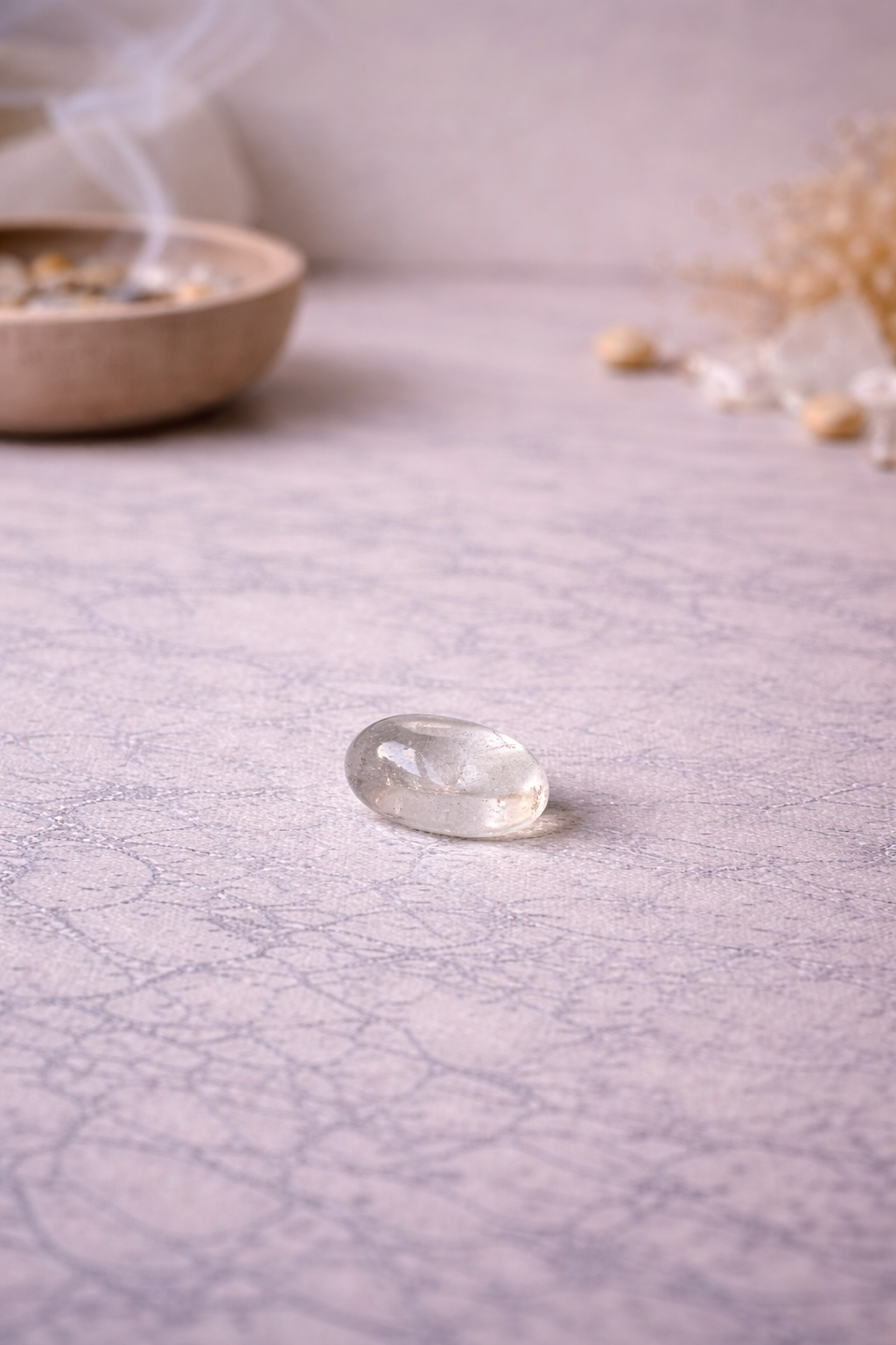 RODADO DE CUARZO BLANCO- Energia pura y armonización - Shop