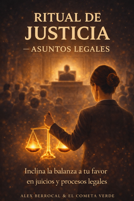 RITUAL DE JUSTICIA Y ASUNTOS LEGALES – Favorece resoluciones justas y desbloquea procesos