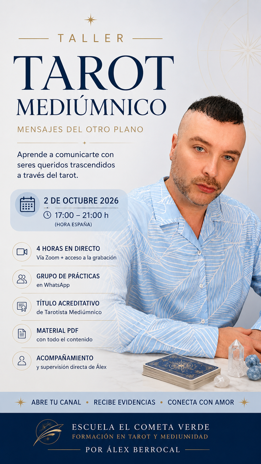 ✨  🜂 TALLER · TAROT MEDIÚMNICO - 6a Edición