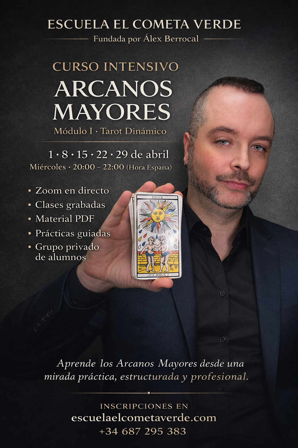 🜂 MÓDULO I · ARCANOS MAYORES Tarot Dinámico -Aprende tarot con claridad y aplicación real
