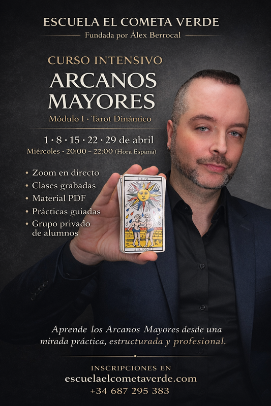 🜂 MÓDULO I · ARCANOS MAYORES Tarot Dinámico -Aprende tarot con claridad y aplicación real