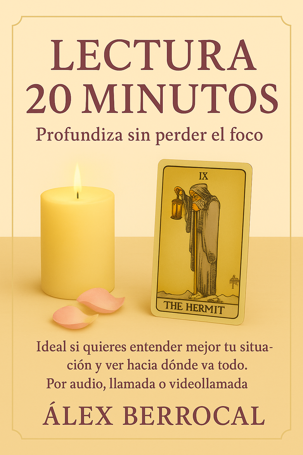 LECTURA DE TAROT - 20 MINUTOS