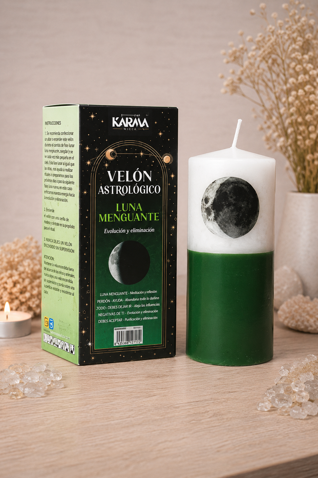 🌘 VELÓN ASTROLÓGICO – Luna Menguante · eliminación