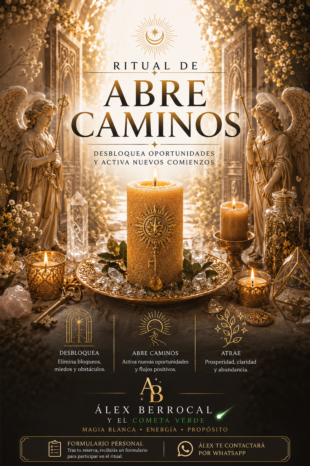 RITUAL ABRE CAMINOS · Desbloquea. Activa. Avanza.