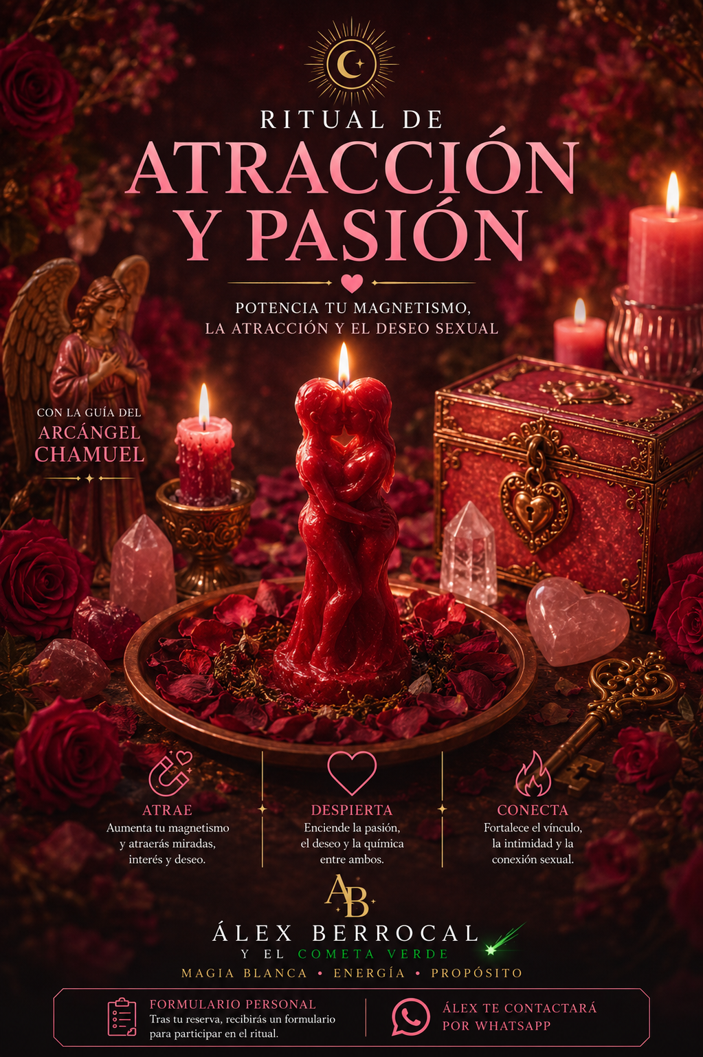 RITUAL DE ATRACCIÓN Y PASIÓN – Activa tu magnetismo y despierta el deseo