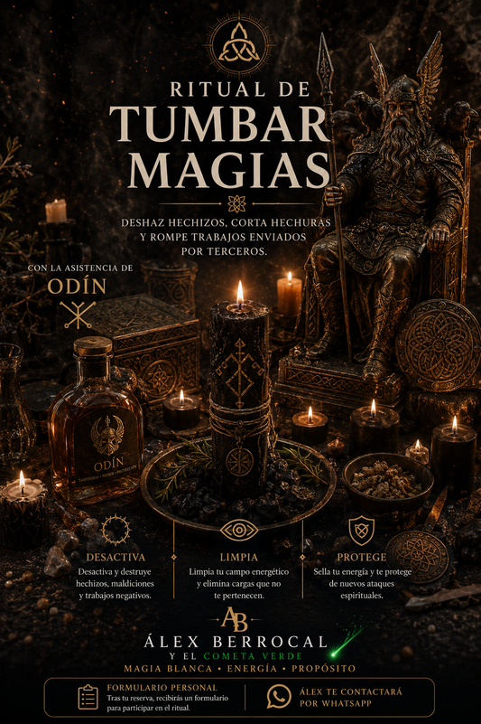 RITUAL DE LIMPIEZA Y CORTE DE MAGIAS – Elimina trabajos energéticos y bloqueos externos