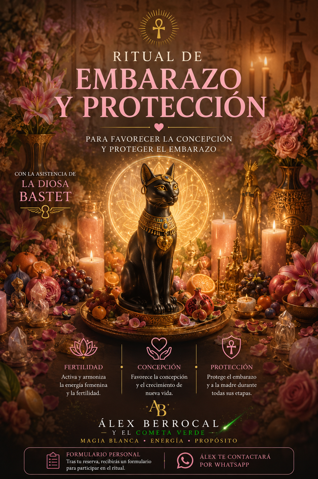 RITUAL DE EMBARAZO Y PROTECCIÓN – Favorece la concepción y cuida la gestación