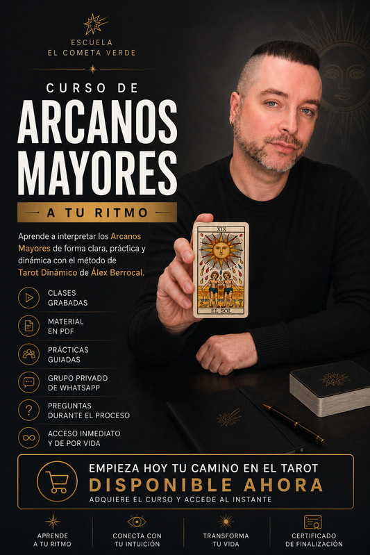 ✨ CURSO DE ARCANOS MAYORES — FORMACIÓN A TU RITMO ✨