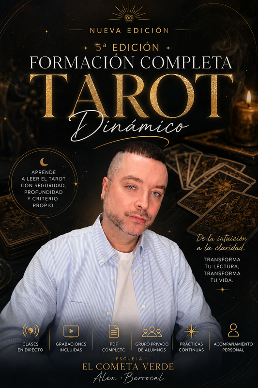 PROXIMA EDICION SEPTIEMBRE 🜂 FORMACIÓN COMPLETA · TAROT DINÁMICO - ( en directo)