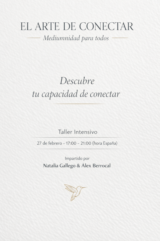 TALLER EL ARTE DE CONECTAR - Mediumnidad para todos