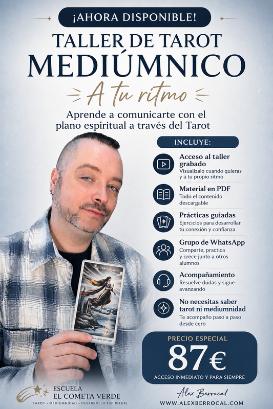 ✨ TALLER TAROT MEDIÚMNICO — FORMACIÓN A TU RITMO ✨