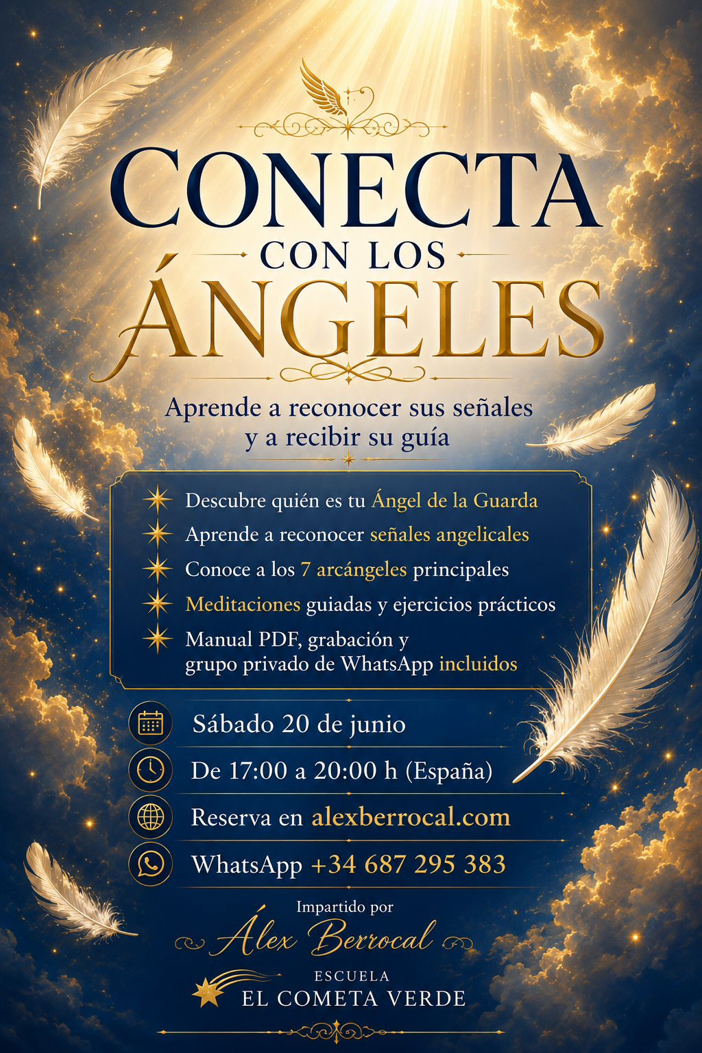 🪽 CONECTA CON LOS ÁNGELES  Aprende a reconocer sus señales y a recibir su guía