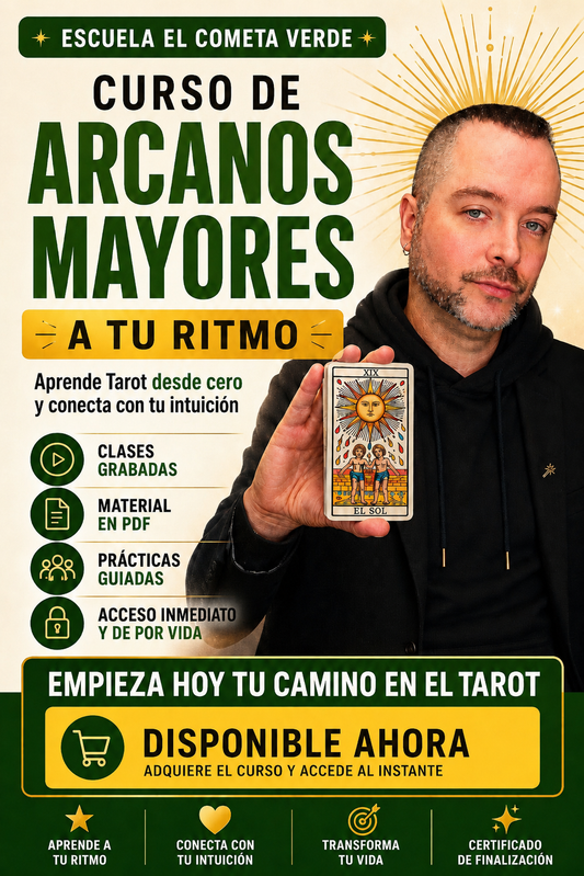 ✨ CURSO DE ARCANOS MAYORES — FORMACIÓN A TU RITMO ✨