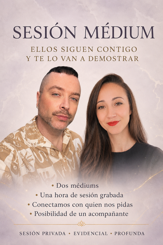 SESIÓN DE MEDIUMNIDAD EVIDENCIAL - Alex y Natalia -Conexión evidencial con validación clara y acompañamiento profesional