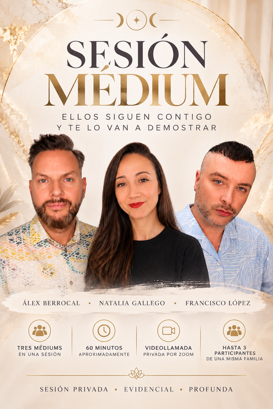 MEDIUMNIDAD EVIDENCIAL | sesión privada con tres médiums