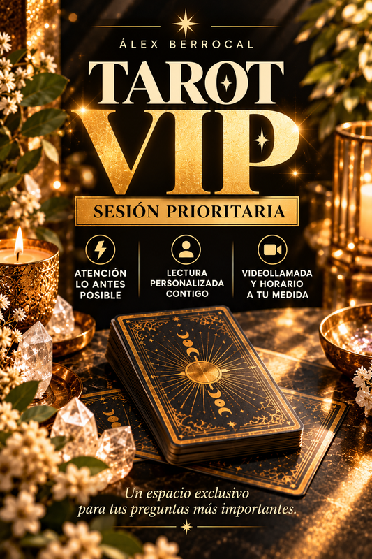 TAROT VIP | Sesión privada PRIORITARIA de 30 o 60 minutos