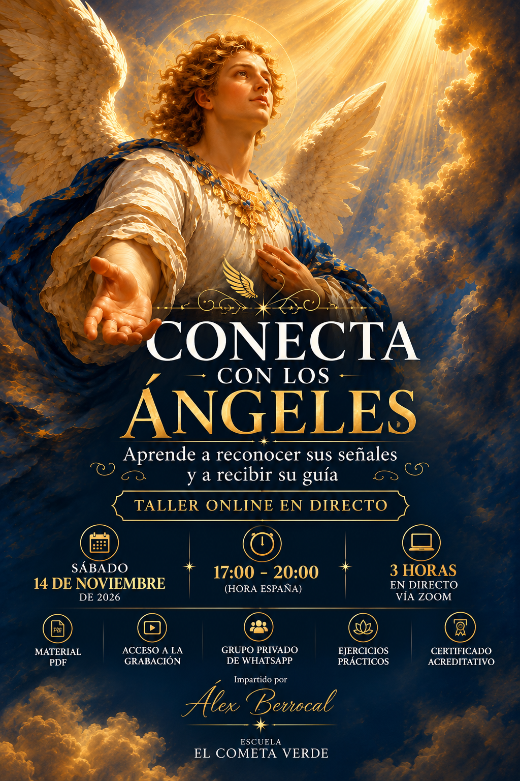 CONECTA CON LOS ÁNGELES – taller intensivo de conexión angelical