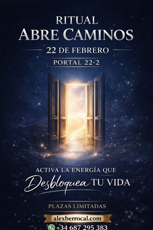 RITUAL DE ABRE CAMINOS – PORTAL 22-2 ( 22 de Febrero)