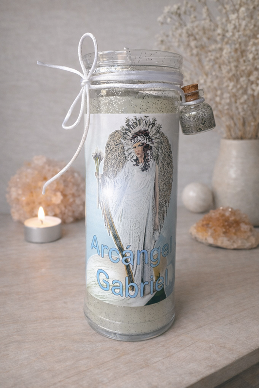 VELÓN DEL ARCANGEL GABRIEL -Comunicación, calma y pureza espiritual ✨ Shop