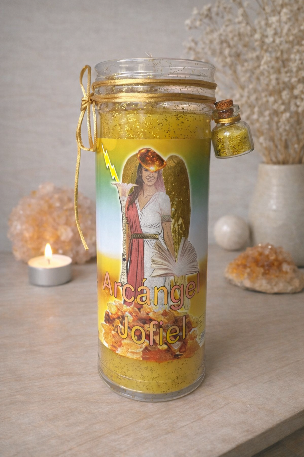 VELÓN DEL ARCANGEL JOFIEL – Estudios, claridad mental y sabiduría divina ✨Shop