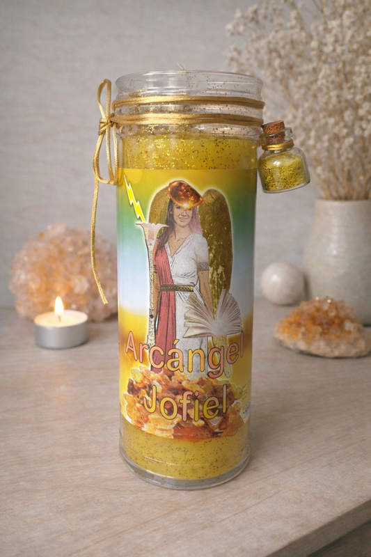 VELÓN DEL ARCANGEL JOFIEL – Estudios, claridad mental y sabiduría divina ✨Shop