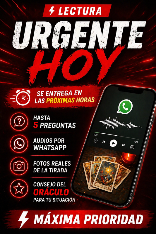 LECTURA URGENTE ⚡ Entrega HOY MISMO · Hasta 5 preguntas