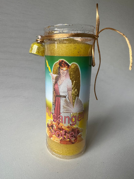 VELÓN DEL ARCANGEL JOFIEL – Estudios, claridad mental y sabiduría divina ✨